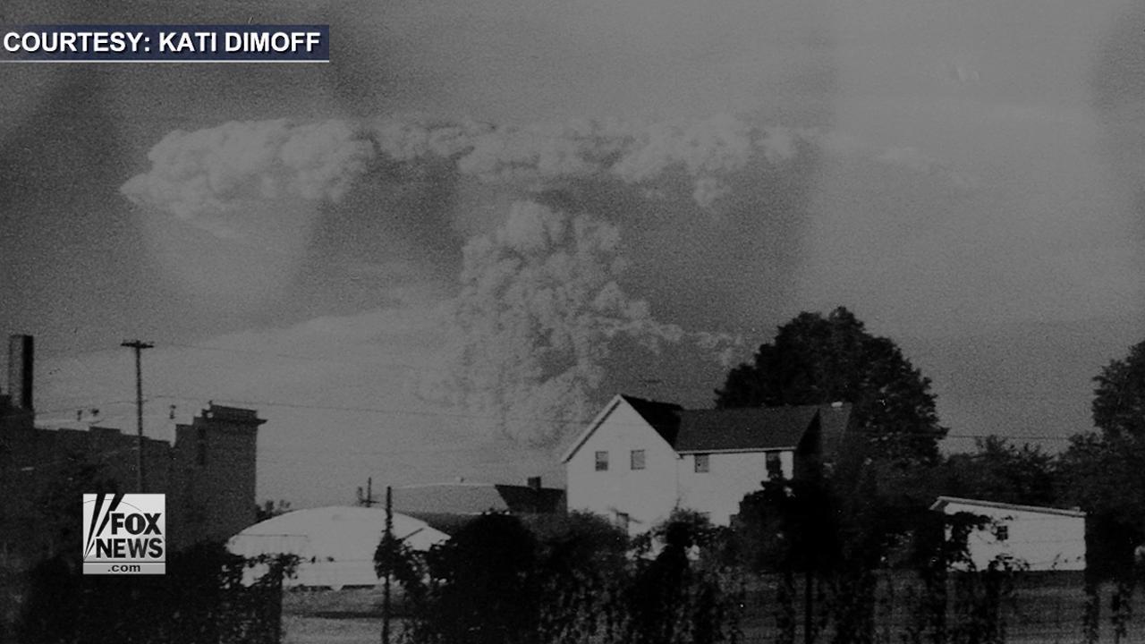 Mount St. Helens eruption photos found in Goodwill camera