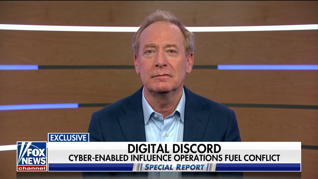Microsoft exec Brad Smith says censorship is not the answer to combating new era of foreign threats