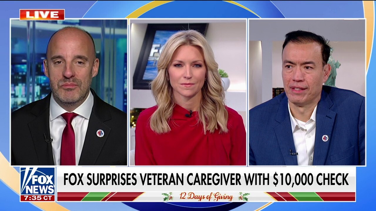 Fox Corp surprises veteran caregiver with $10,000 to care for father