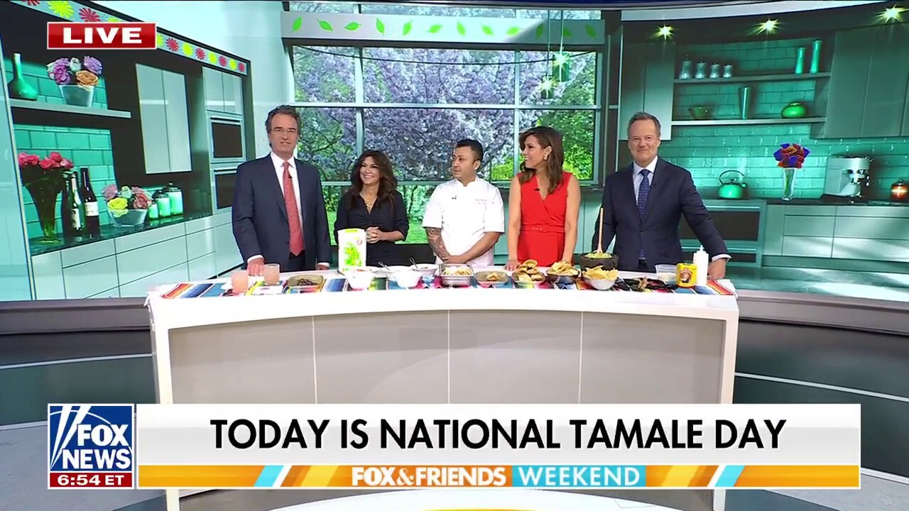 'Fox & Friends Weekend' hosts celebrate National Tamale Day