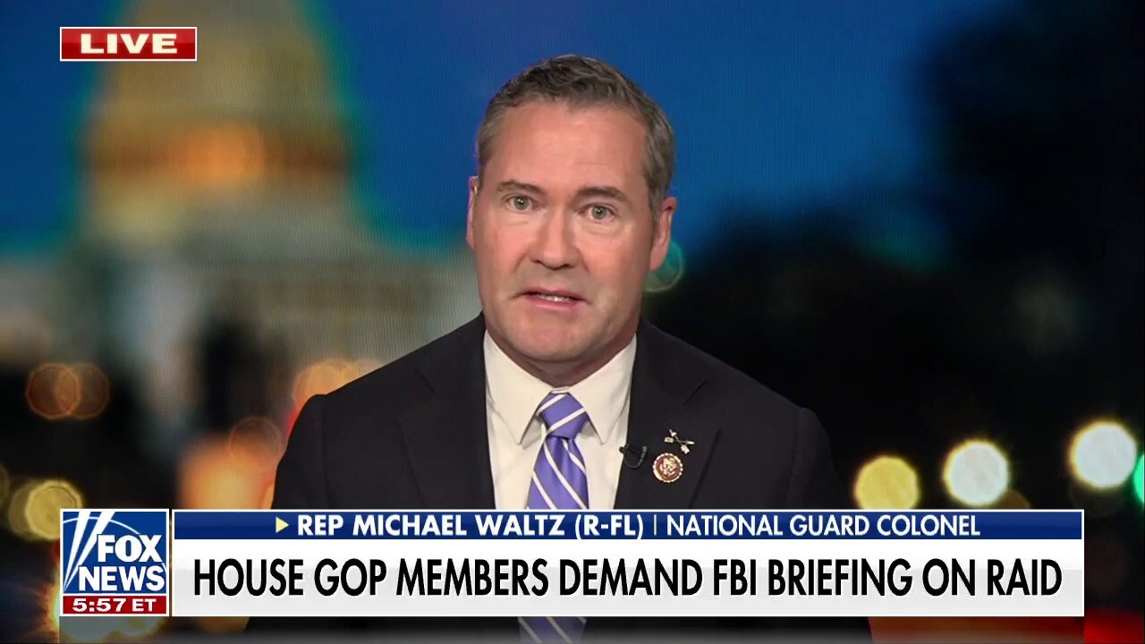 Rep. Michael Waltz on Mar-a-Lago raid: 'We're going to get to the bottom of this'