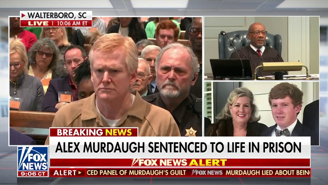 Alex Murdaugh to serve two consecutive life sentences