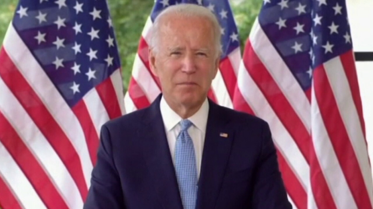 Biden: Troops, their families will never have to question what side I'm on