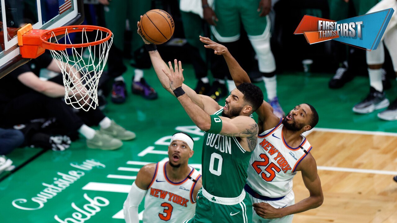 Is Jayson Tatum to blame for the Celtics going down 2-0 to the Knicks? | First Things First