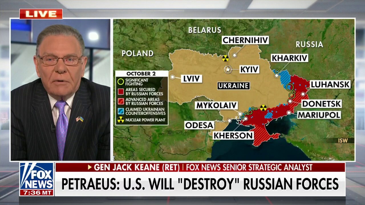 Gen. Jack Keane on the recent threats of Russia using nuclear weapons