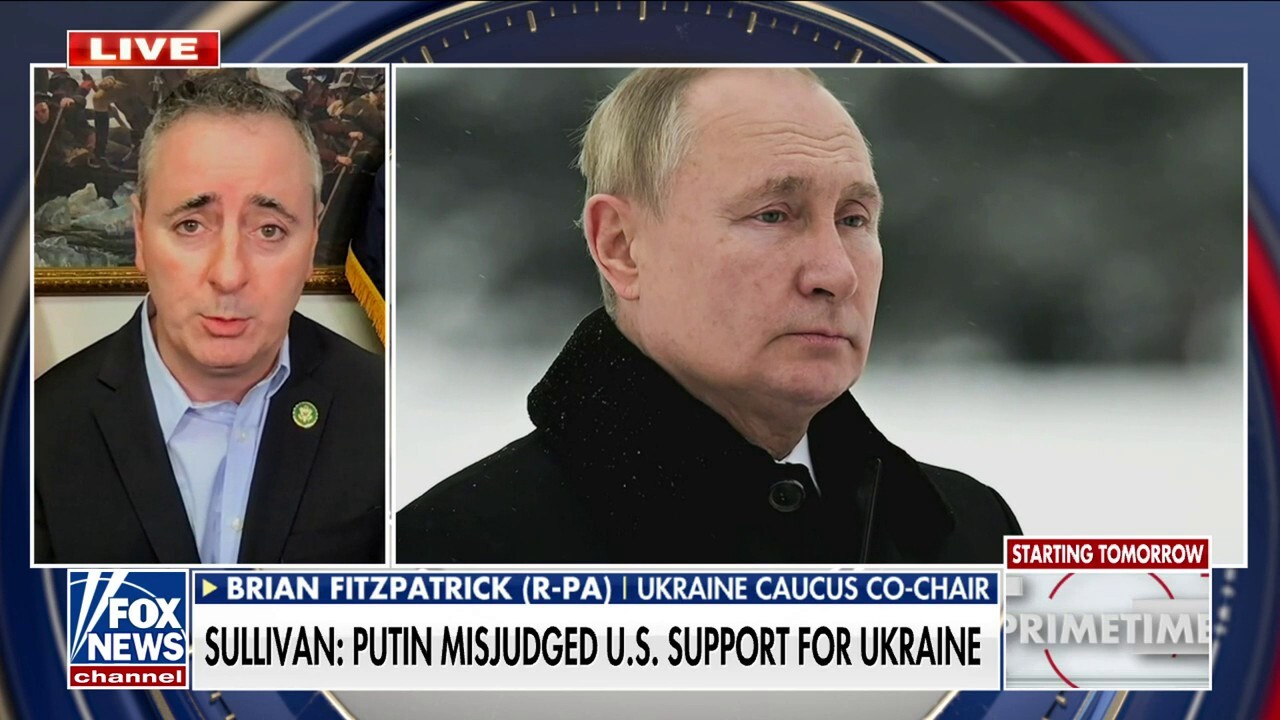 Putin is ‘paranoid,’ has ‘warped mindset’: Rep. Brian Fitzpatrick