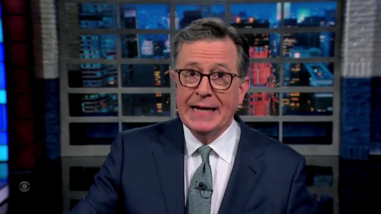 Stephen Colbert mocks his Paramount bosses for considering 'shady' $50M Trump settlement