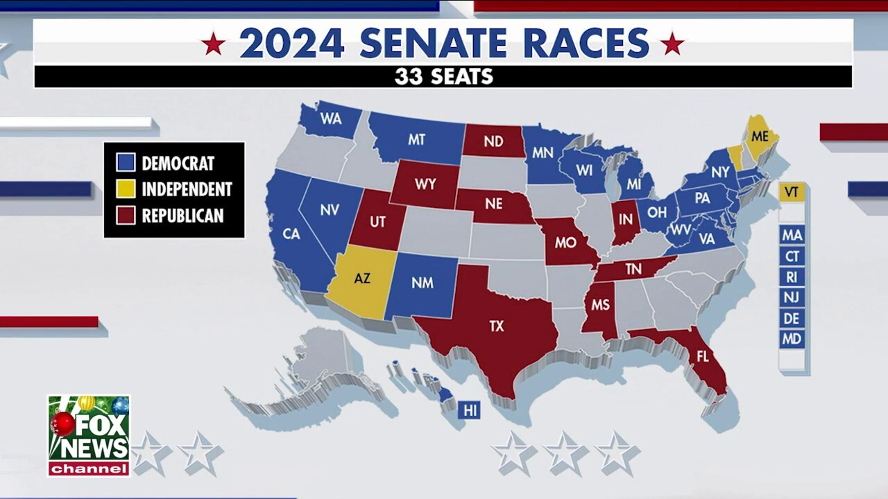Състояние на надпреварата: Шест ключови места в Сената, които републиканците очакват да обърнат през 2024 г.