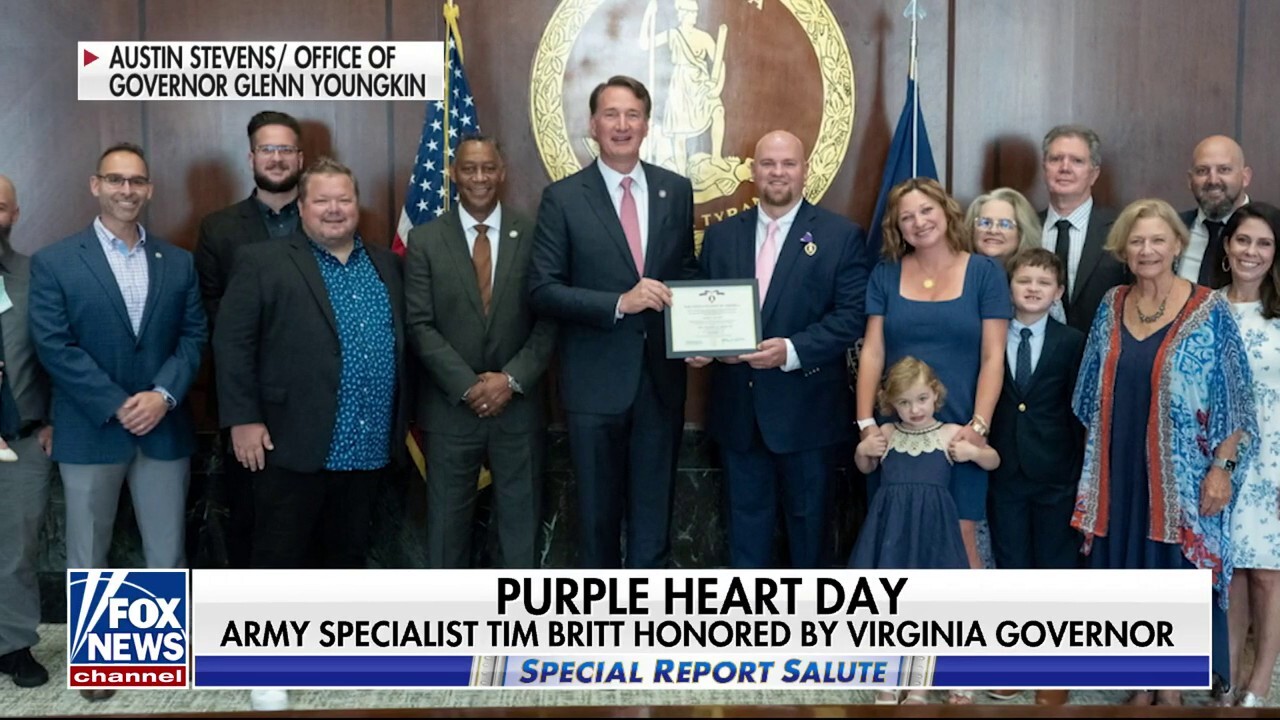 'Special Report' Salute: Honoring a veteran on Purple Heart Day