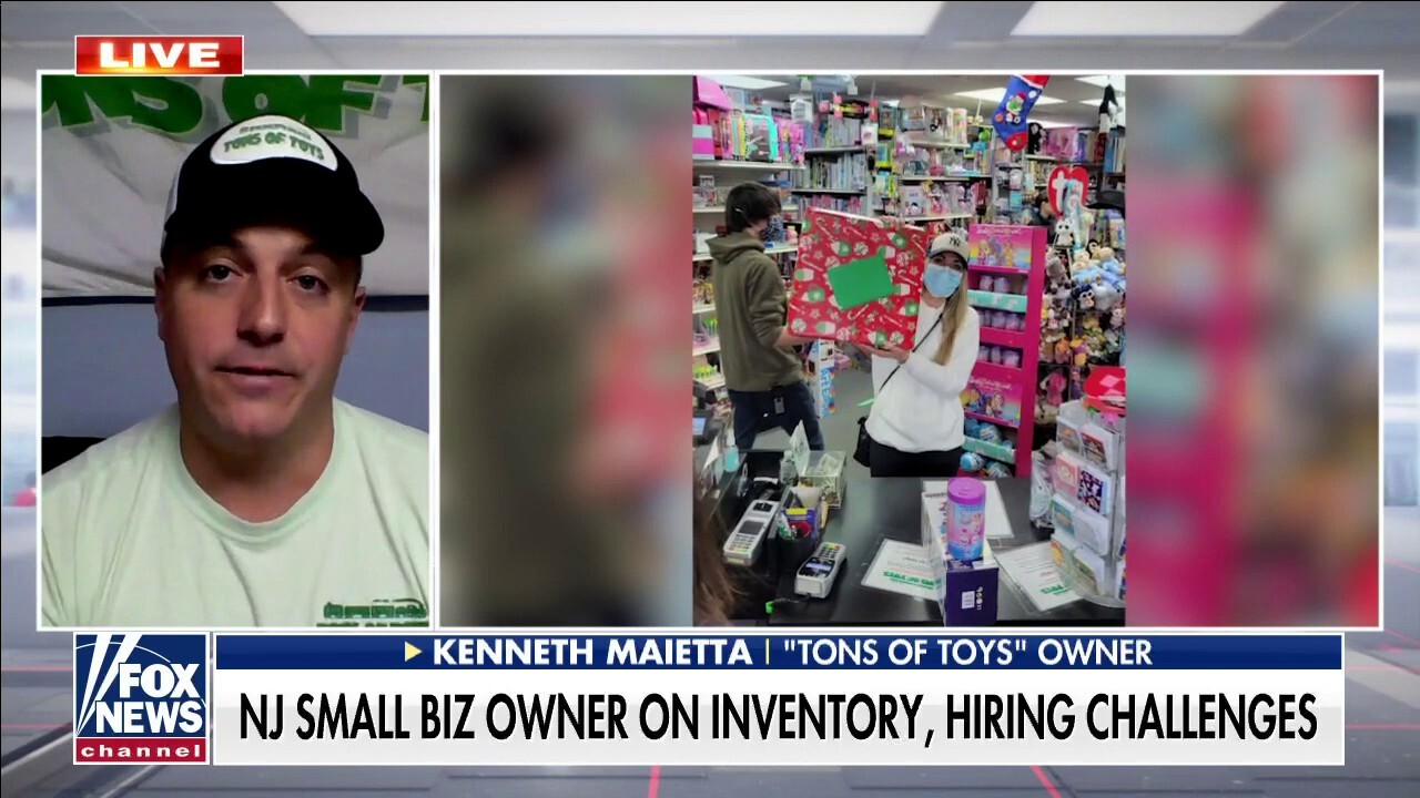 NJ small business owner on supply chain crisis: 'This is going to be a struggle for mom and pop'