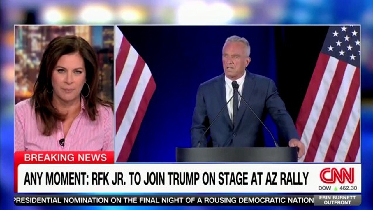 CNN's Erin Burnett reacts to RFK Jr.'s 'huge' endorsement of Trump