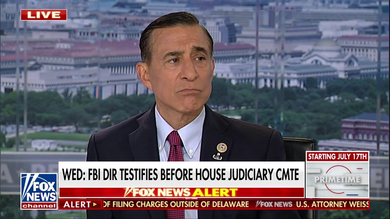 Rep. Darrell Issa warns Congress 'can't trust the FBI or DOJ' on certain issues