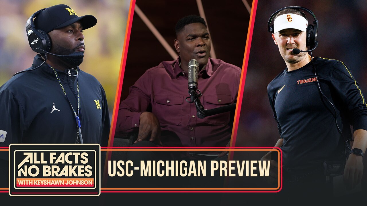  Keyshawn Johnson: USC Will 'F**k Michigan Up' in Big Ten showdown | All Facts No Brakes