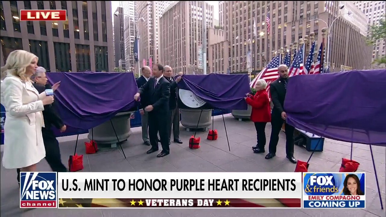 US Mint honors Purple Heart recipients with commemorative coins