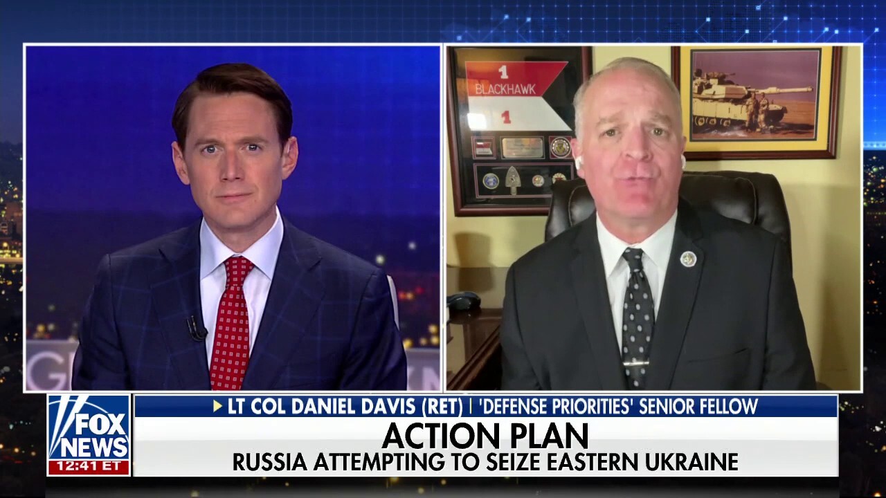 Russia will need to use everything they have if they're to take the Donbas: Lt. Col. Davis