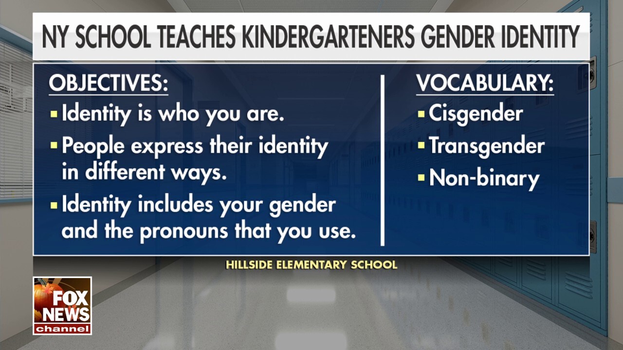 NY elementary school called out for teaching gender lessons to kindergarten students