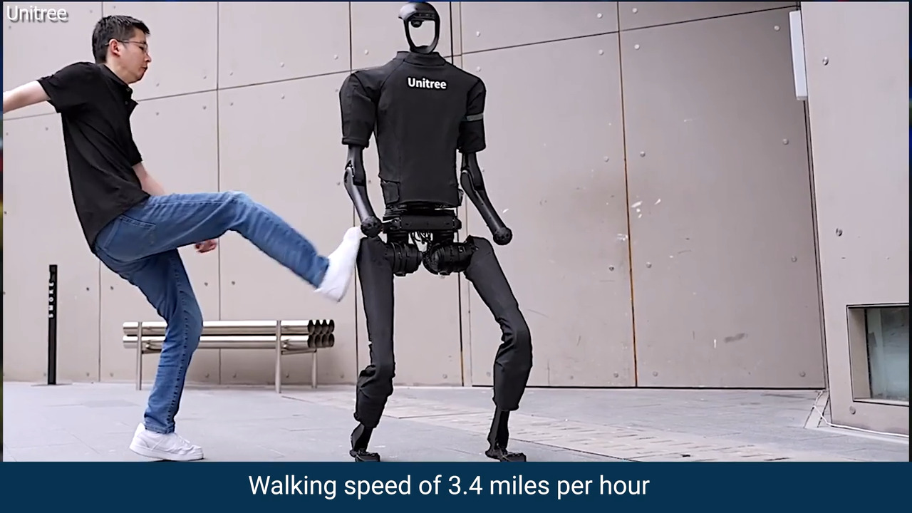 Компанията за роботика разкрива това, което твърди, че е най-мощният хуманоиден робот в света