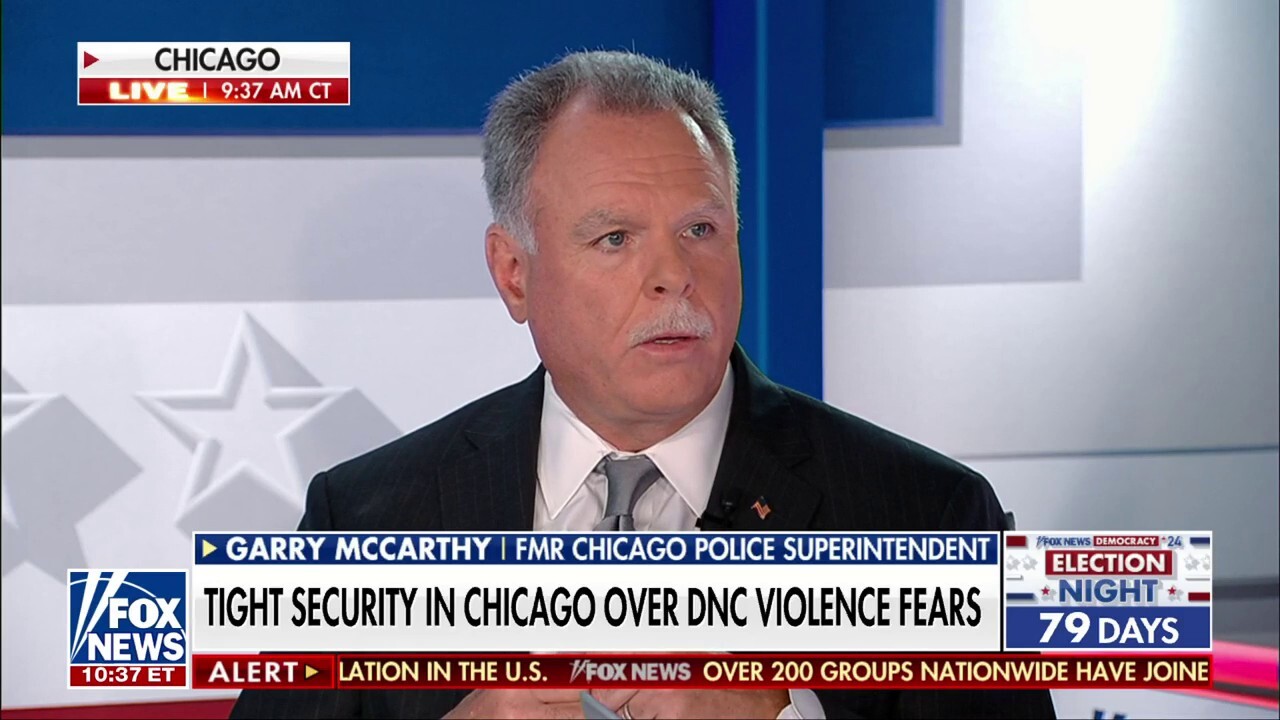 Garry McCarthy on Chicago's security measures ahead of DNC: 'We know there's people coming here to disrupt things'