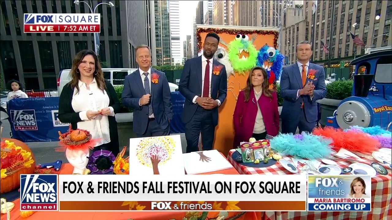 'Fox & Friends' celebrates fall with crafting, festival on Fox Square 