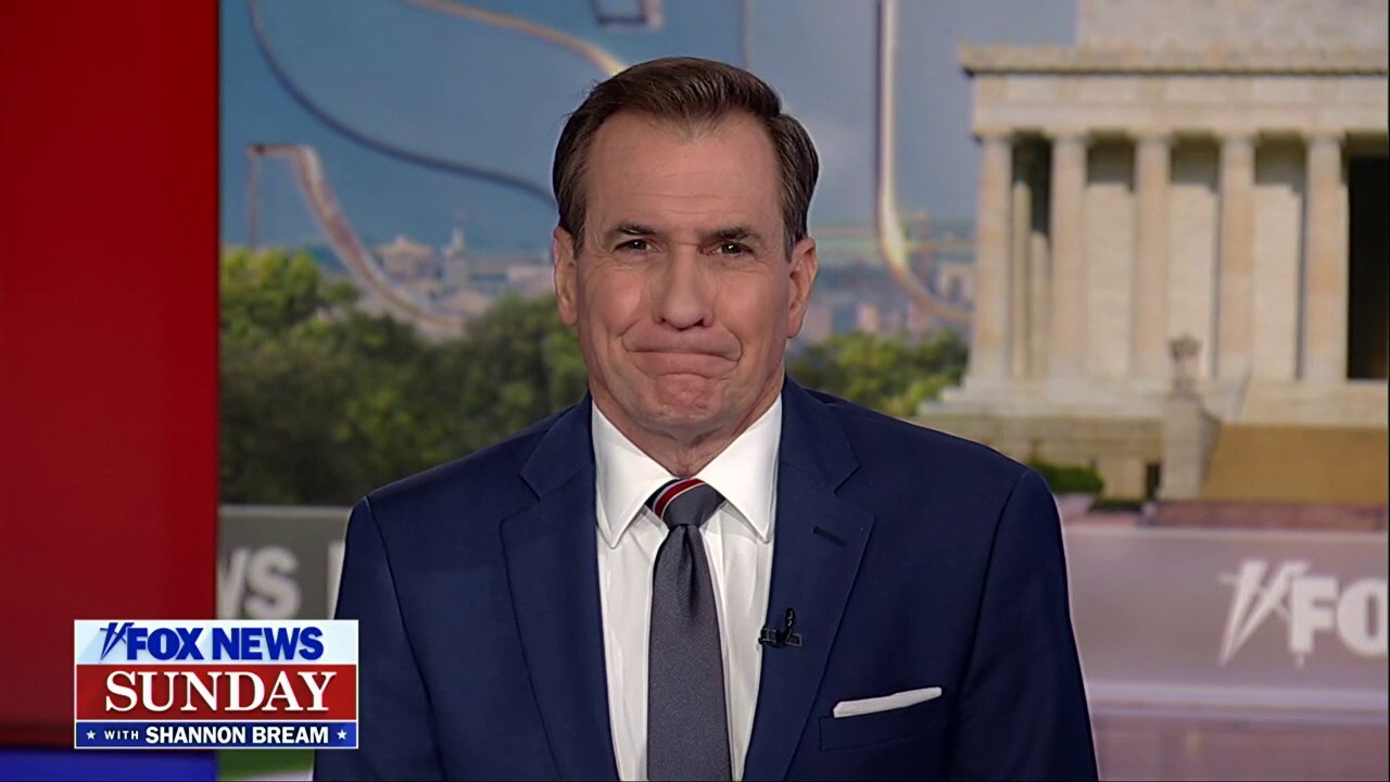 President Biden's national security spokesman John Kirby joins ‘Fox News Sunday’ to break down Iran’s latest attack on Israel, arguing that Biden has worked ‘very hard’ to keep tensions from escalating.