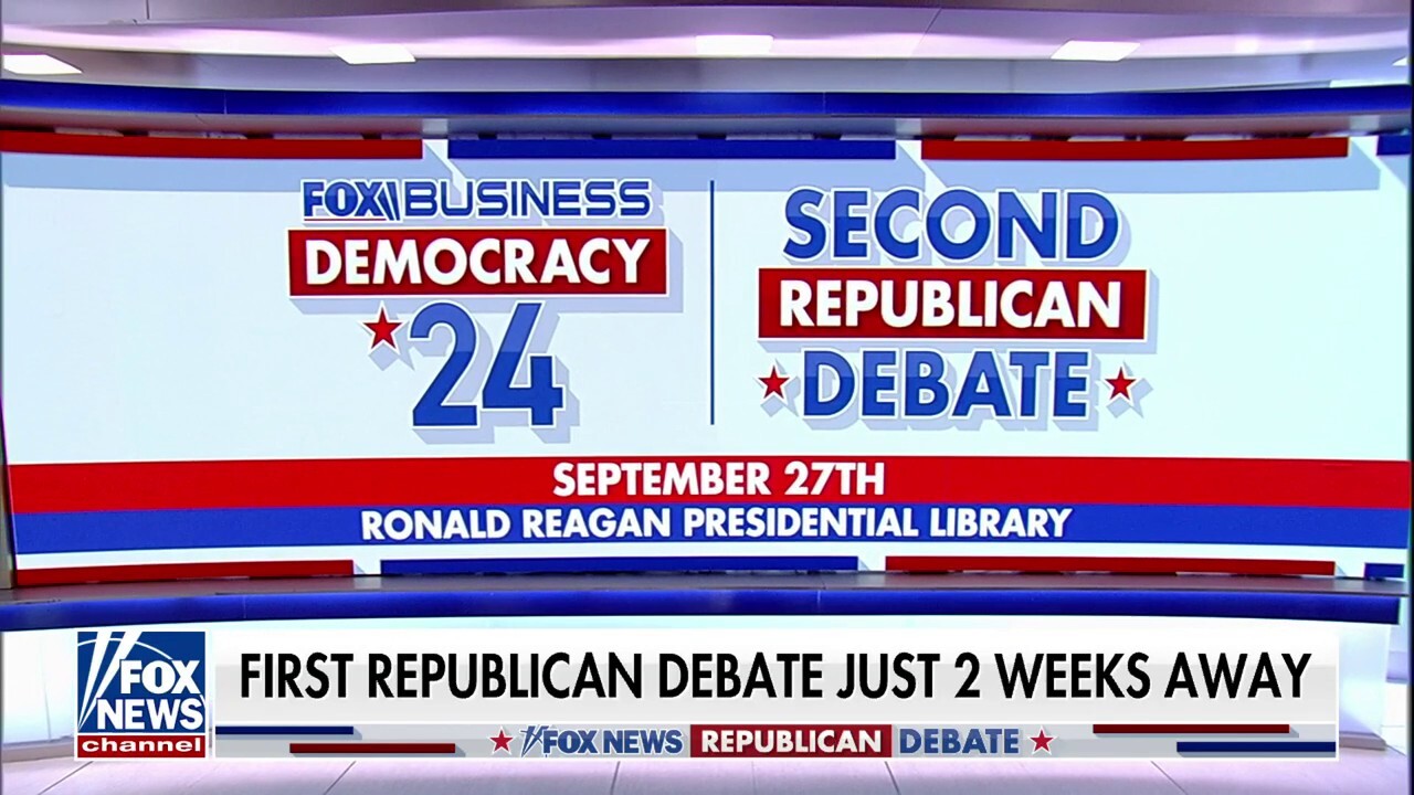 FOX Business to host second GOP primary debate on Sept. 27 Fox News Video