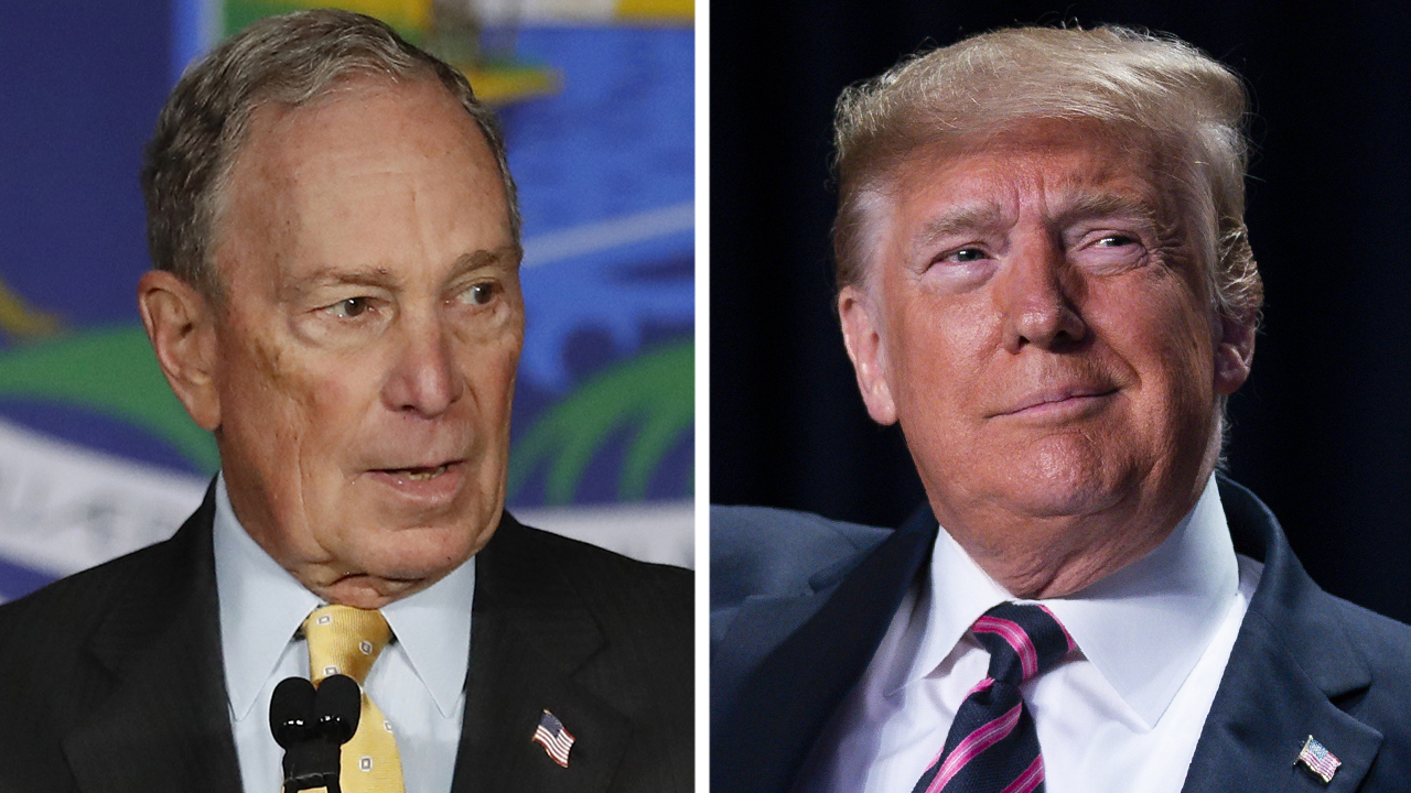 Trump hits Bloomberg over 'stop-and-frisk'