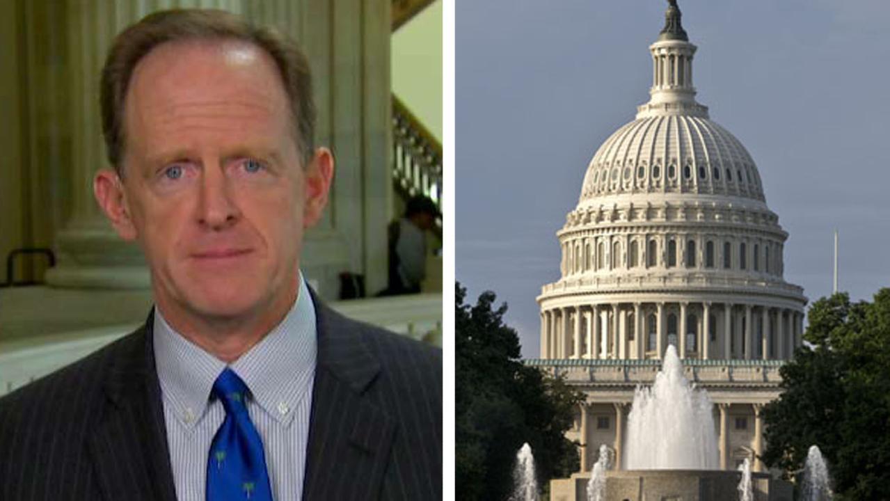 Sen. Toomey: I think we're going to pass a budget today