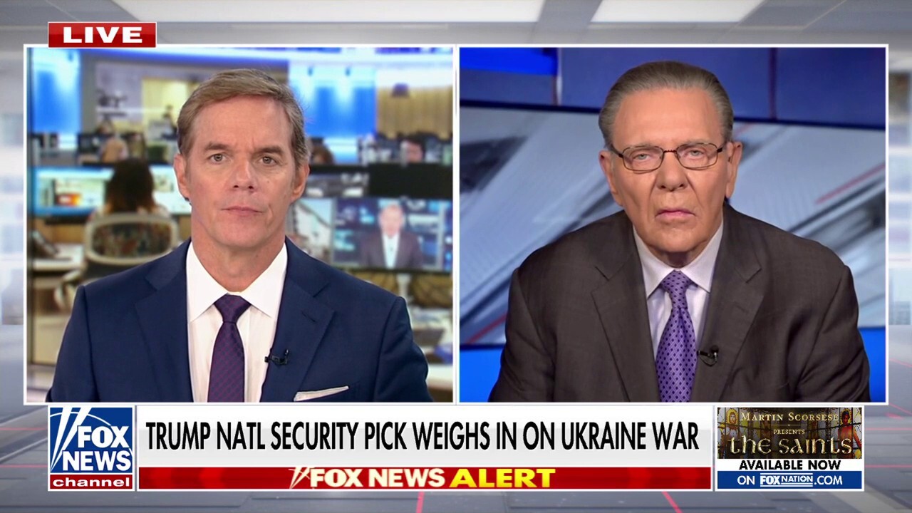 Gen. Jack Keane urges incoming Trump admin to give Ukraine 'leverage' in potential deal with Russia