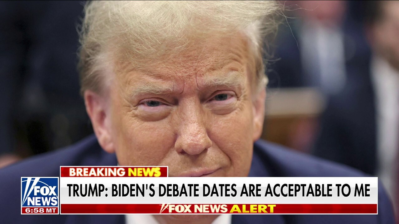 Fox News Digital's Brooke Singman reports on her exclusive conversation with the former president on President Biden’s debate invitation.