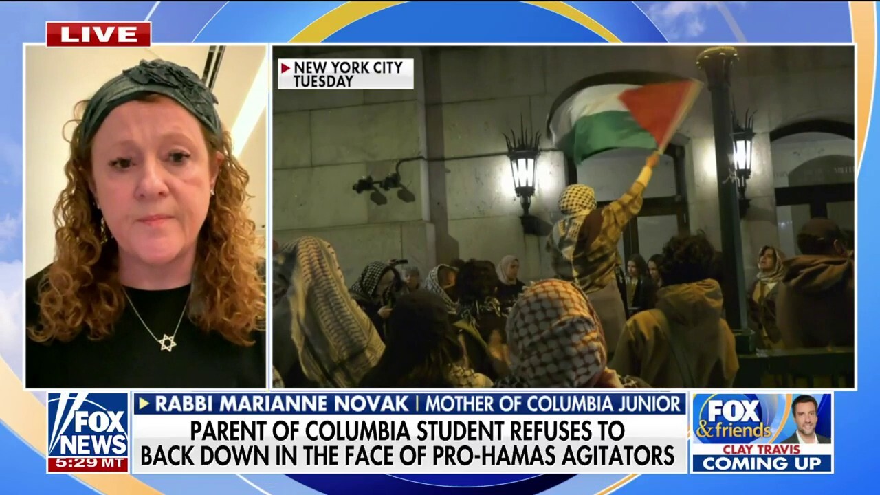 Rabbi Marianne Novak joins 'Fox & Friends' to discuss the unrest on Columbia University's campus as classes have been moved to a hybrid schedule through the end of the semester.