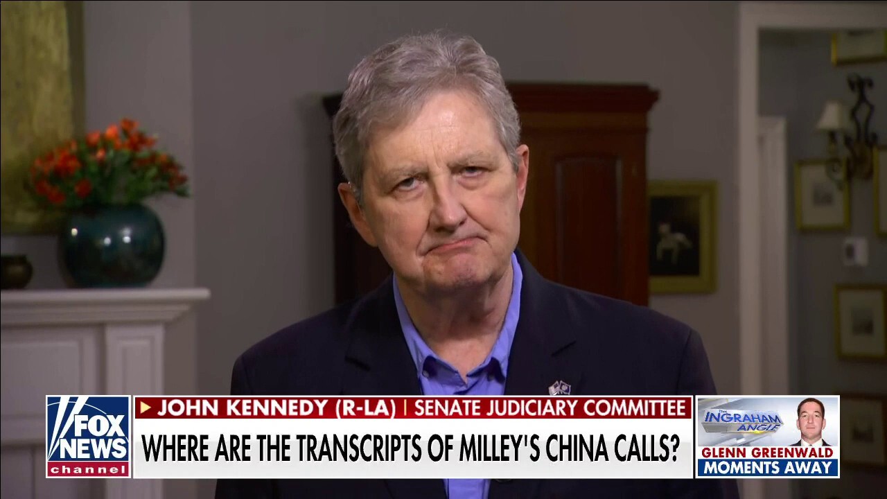 Sen. John Kennedy: Gen. Milley a ‘smoked turkey’ if China allegations are true