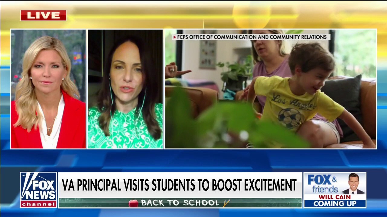Virginia Principal Goes Door to door To Meet Students After Year Of 
