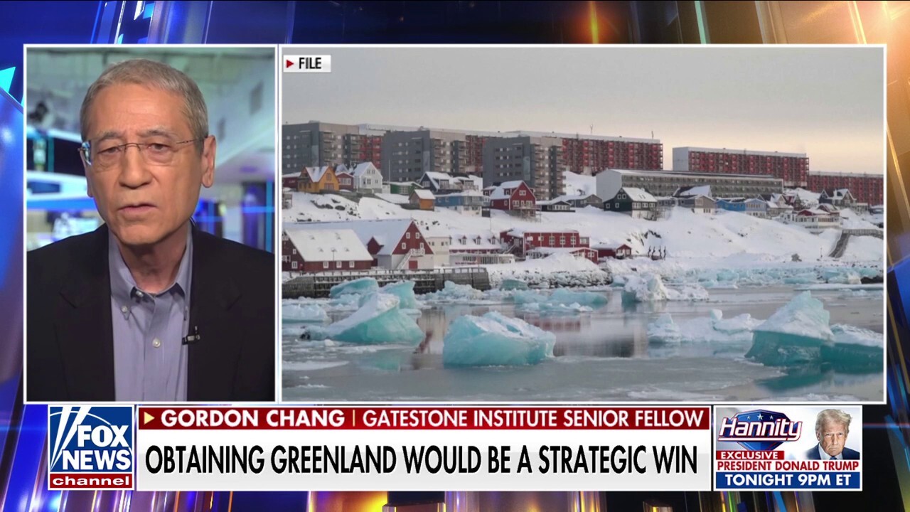 Gatestone Institute senior fellow Gordon Chang explains why it would be a strategic win for the United States to obtain Greenland on 'The Ingraham Angle.'