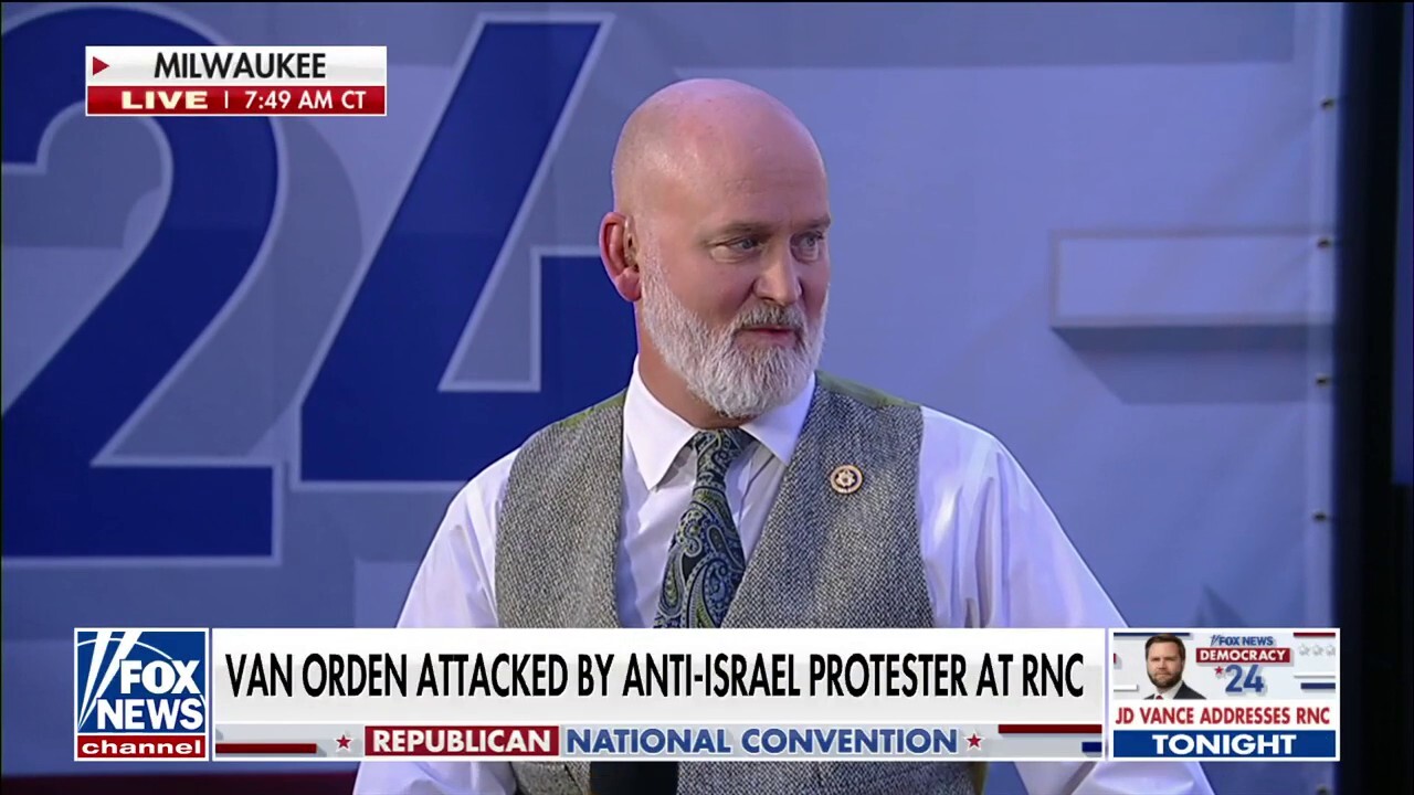GOP rep speaks out after attack by anti-Israel protester at RNC: We will not allow them to ‘intimidate us’