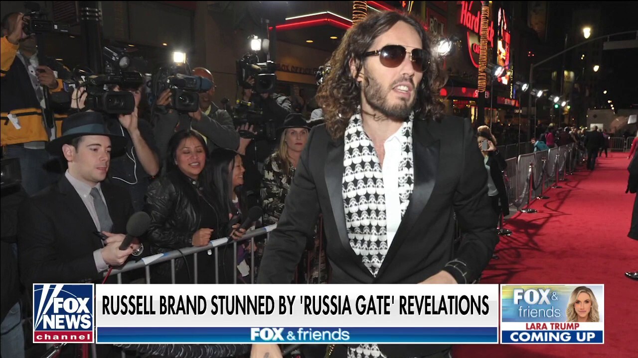 Russell Brand stunned by ‘Russia Gate’ revelations 