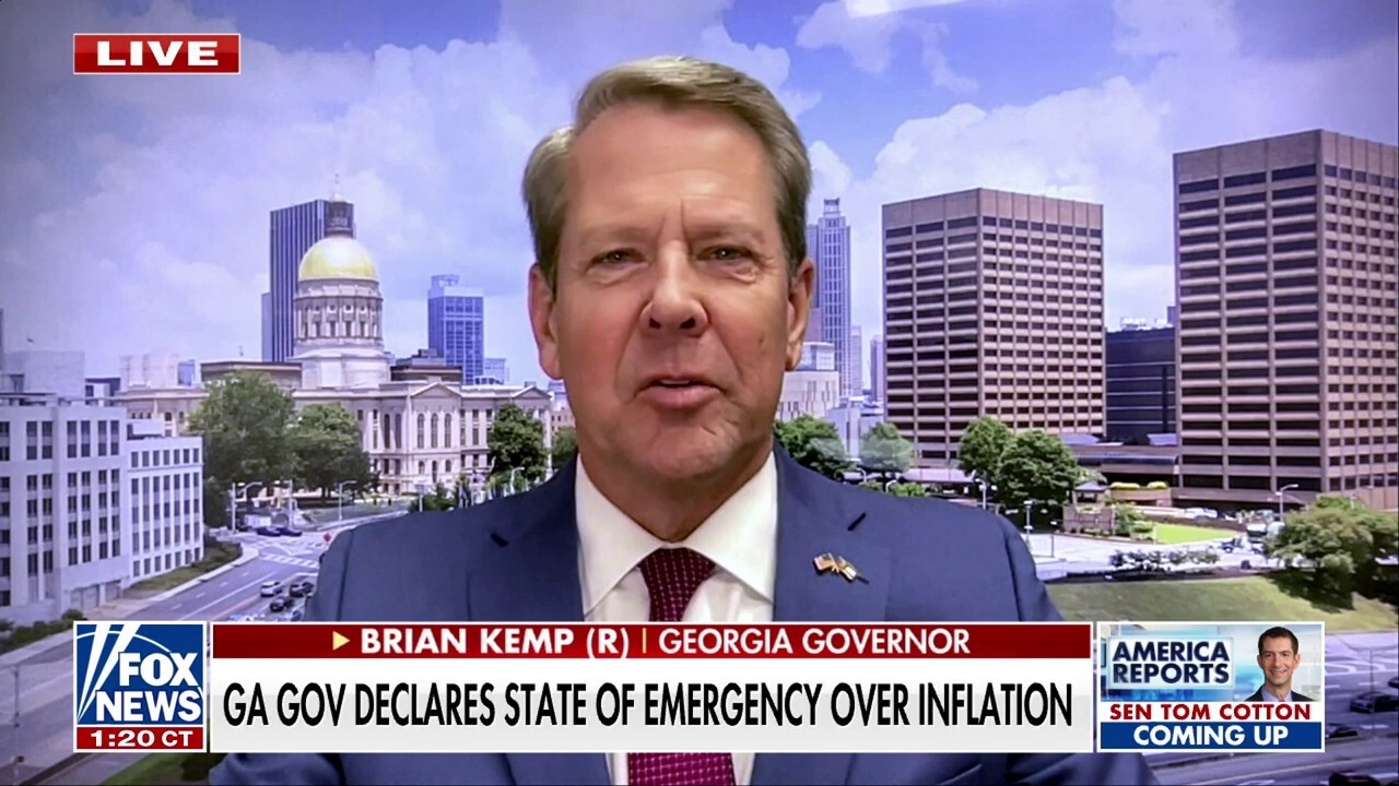 Georgia Gov. Brian Kemp blames 'Bidenomics' for taking money out of your wallet