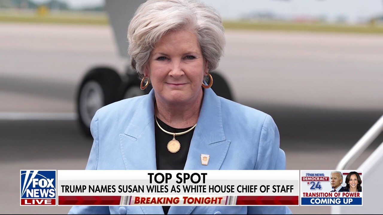 Susan Wiles named Trump's WH chief of staff, becomes first woman to hold the position