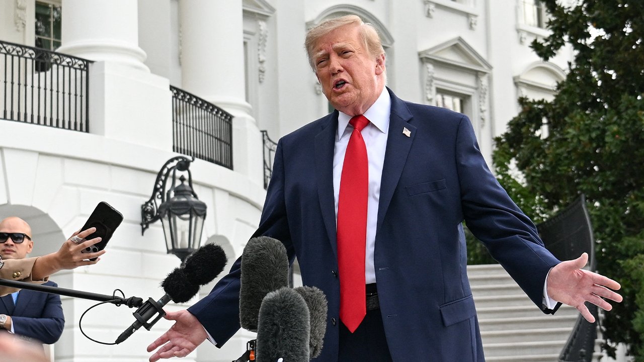 WATCH LIVE: President Trump departs White House for Alaska