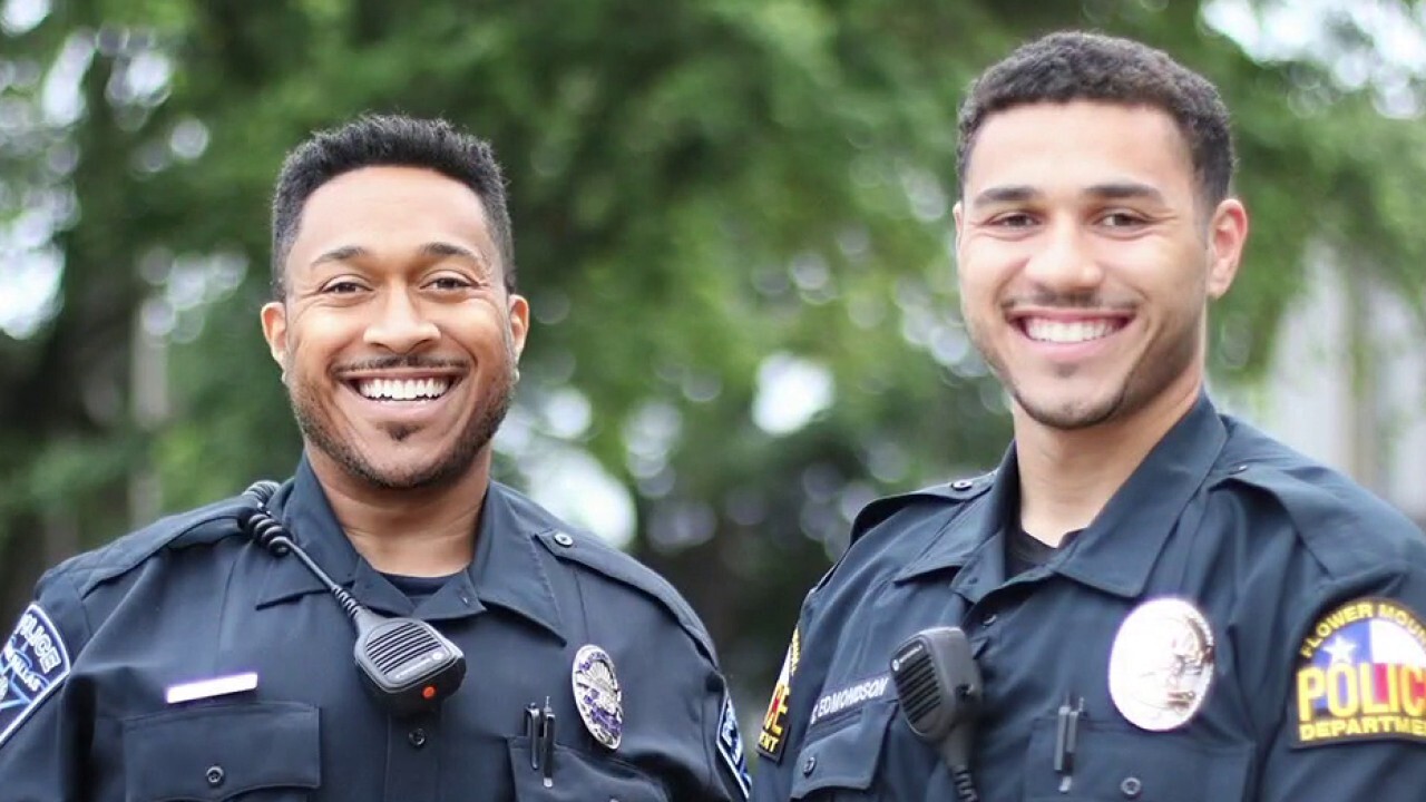 Father, son graduate Texas police academy together 