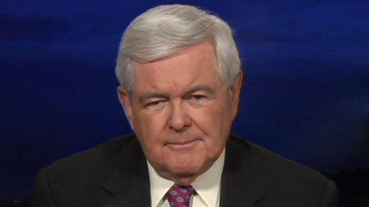 Newt Gingrich says feud with Cruz 'shrinks' Trump