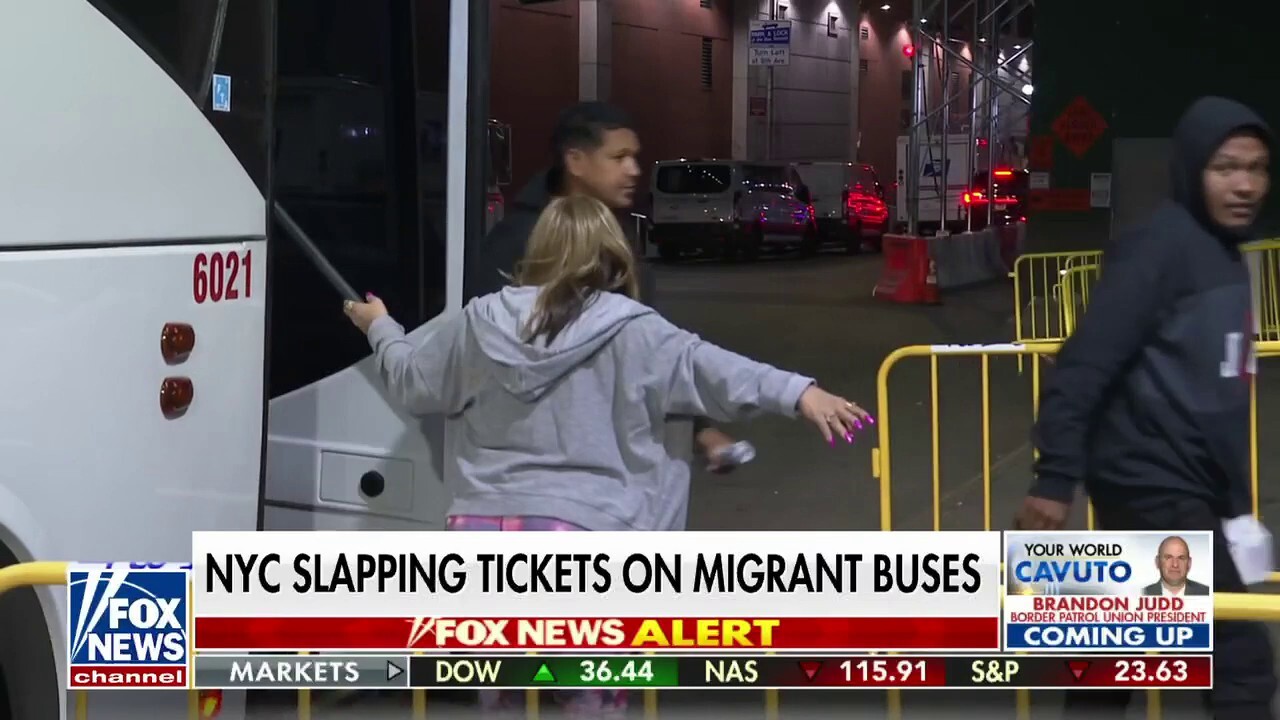 Texas migrant bus drivers receiving traffic tickets