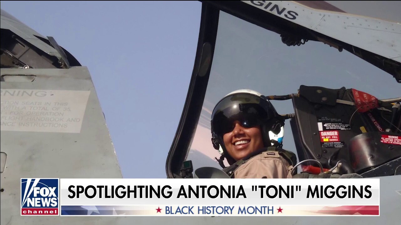 Honoring Black History Month: Spotlighting Navy pilot Toni 'Miggles' Miggins