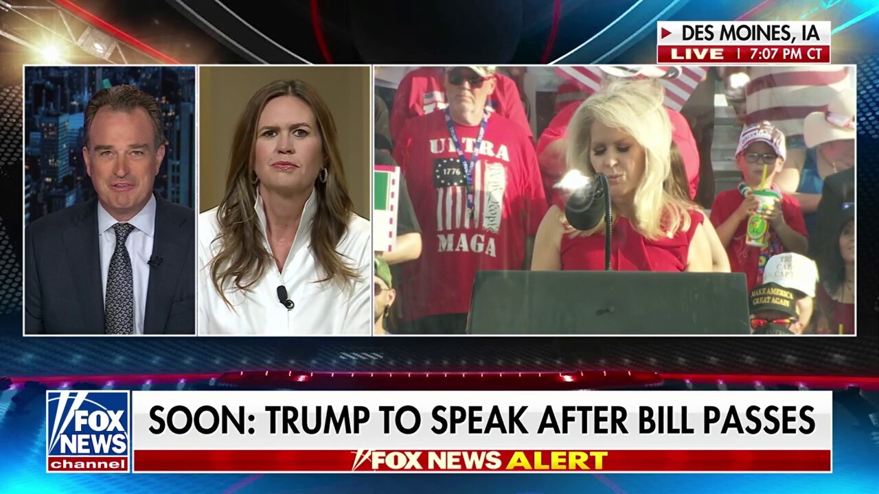 Sarah Huckabee Sanders: Trump’s done more in the last 24 hours than Biden did in four years