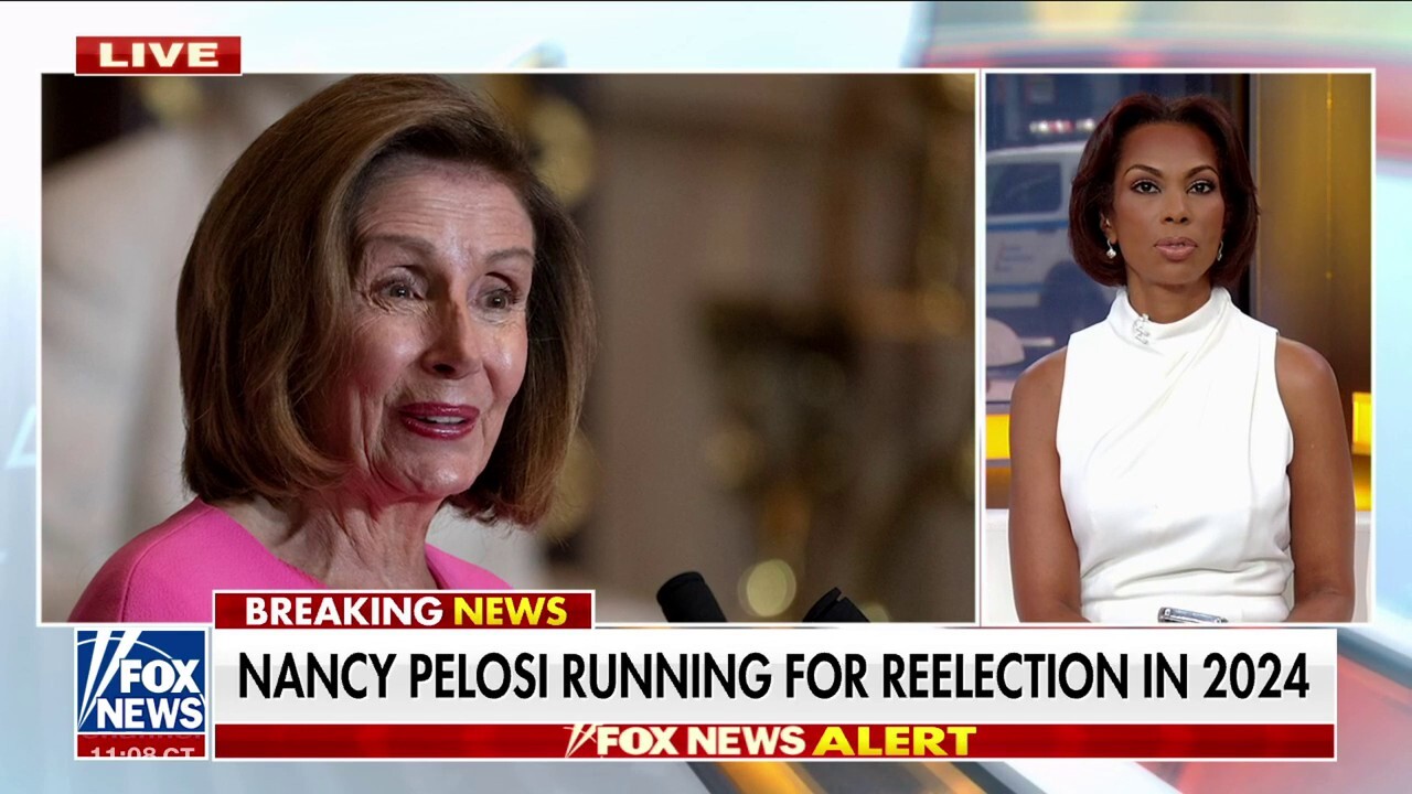 Nancy Pelosi running for re-election in 2024 