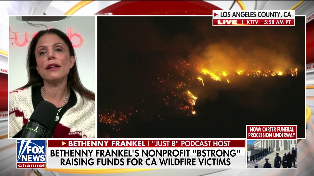 BStrong CEO and entrepreneur Bethenny Frankel joins 'Fox & Friends' to discuss providing aid for California wildfire victims.