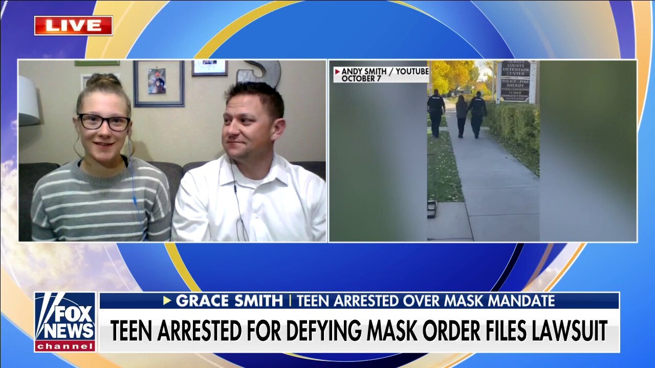 Wyoming teen filing lawsuit after arrest for refusing mask at school 