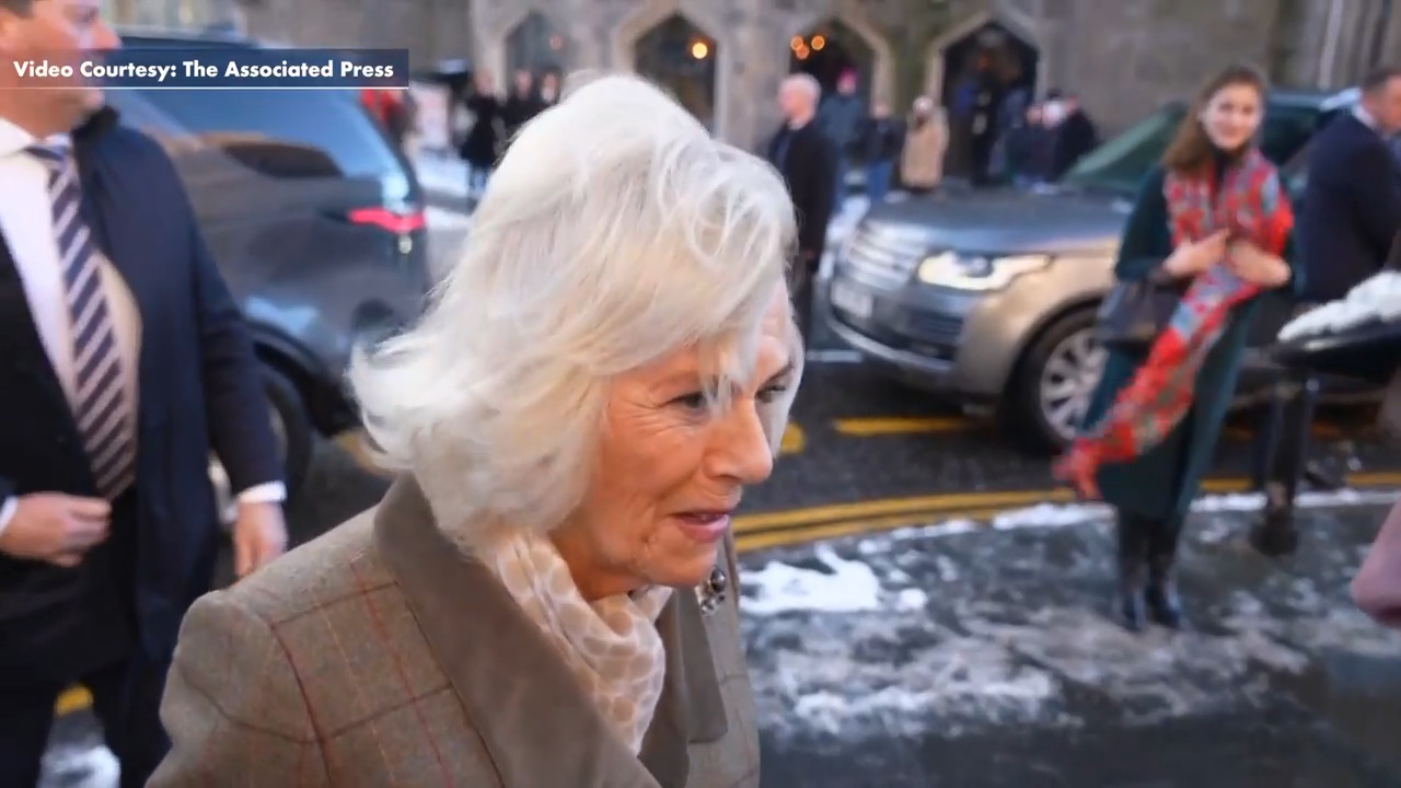 Queen Camilla gives health update on King Charles after enlarged prostate diagnosis