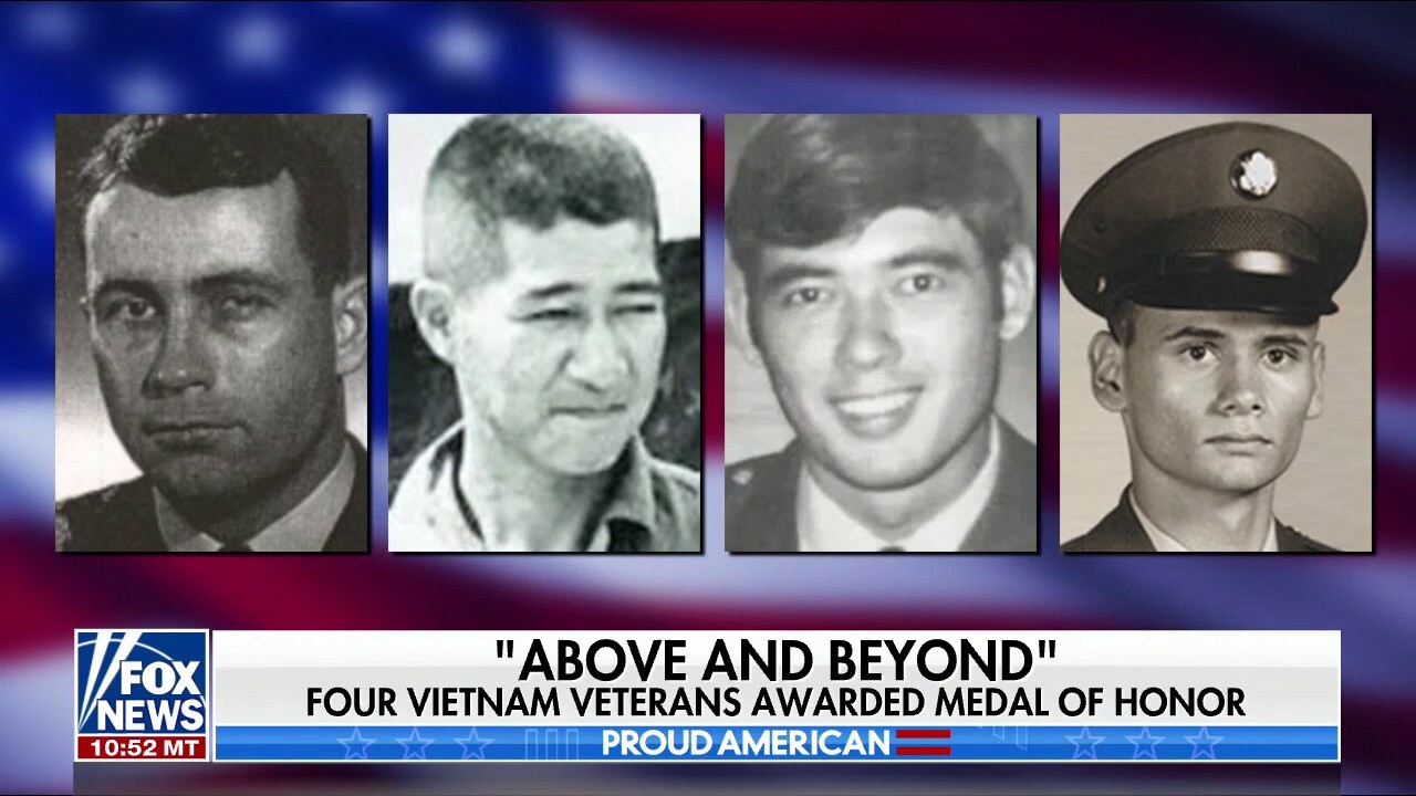 Four Vietnam War veterans receive Medal of Honor