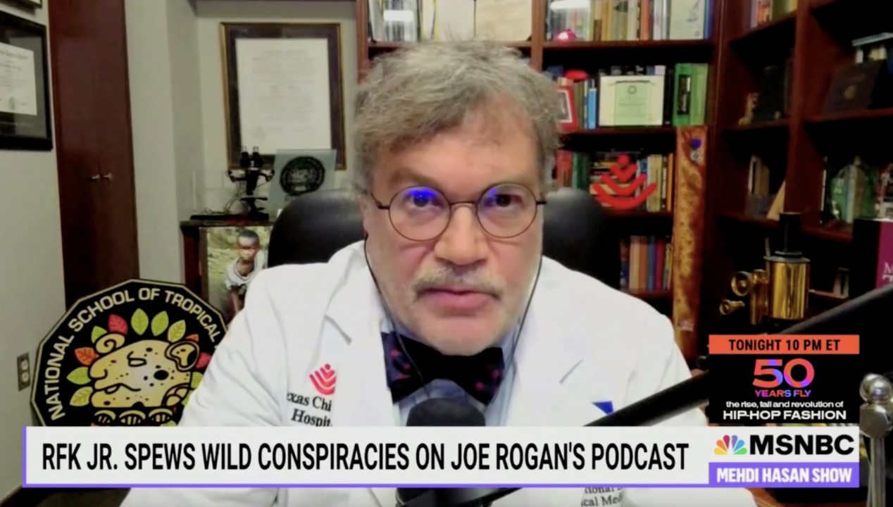 Peter Hotez says he doesn't want to debate vaccines with Robert Kennedy in 'Jerry Springer Show' environment