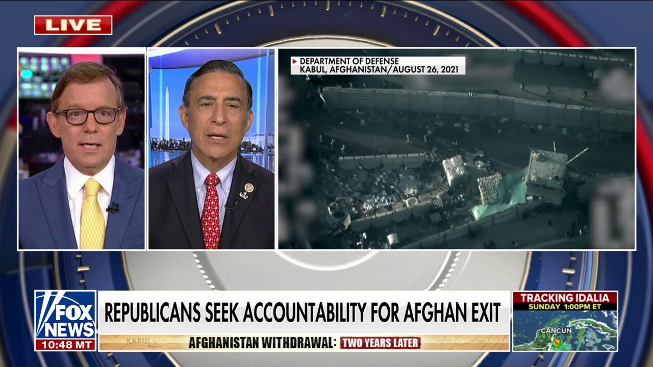 Darrell Issa calls for accountability on Afghanistan exit: They have 'no sympathy' for Gold Star families